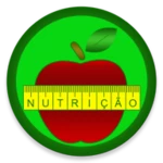 nutrição android application logo